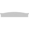 Ekena Millwork Eyebrow Architectural Grade PVC Pediment, 56"W x 10-1/2"H x 2-3/4"P PEDP056X105EYE00 - alternate 3